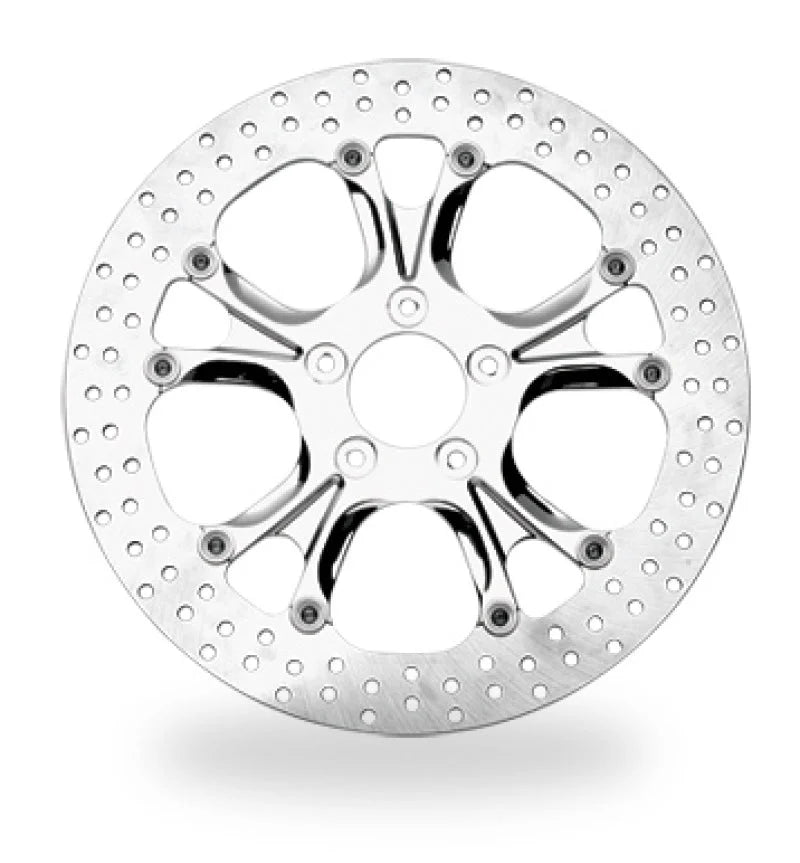 Performance Machine Disc/Carr 13x.20 Sf Gatlin Fr  - Polished - Side View