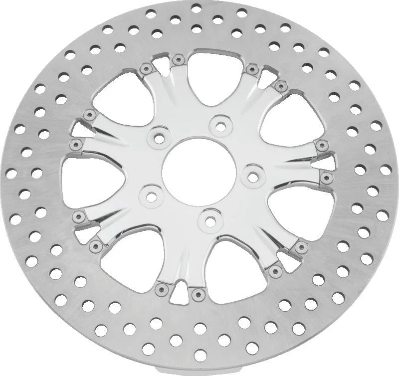 Performance Machine Disc/Carr 13x.20 Sf Heathen Fr  - Polished - Side View
