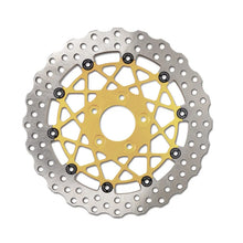 Load image into Gallery viewer, Performance Machine Disc/Carr Speedstar 11.8in x .20 FF No O/S Fr - Gold Ano - Side View