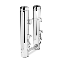Load image into Gallery viewer, Performance Machine Dyna Leg Assembly 49mm - Chrome - Main Product View