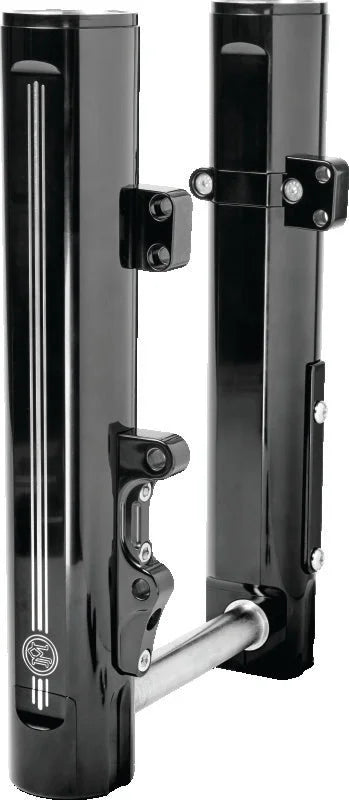 Performance Machine Dyna and M8 Softail Lower Leg Assembly 49mm - Contrast Cut - Main Product View