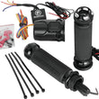 Load image into Gallery viewer, Performance Machine FLTRX TBW Heated Grips Apex - Contrast Cut - Main Product View