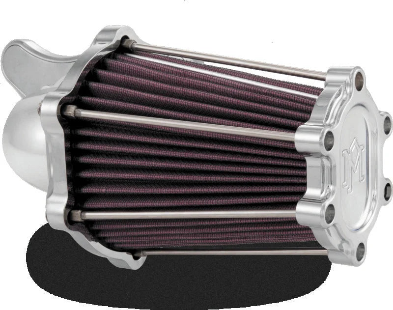 Performance Machine Fast Air Intake Solution - Chrome - Main Product View
