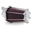 Load image into Gallery viewer, Performance Machine Fast Air Intake Solution - Chrome - Side View