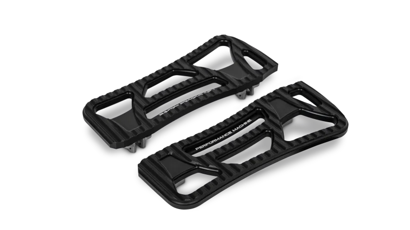 Performance Machine Floorboard Assembly Rider Drifter - Black Ops - Side View