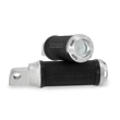 Load image into Gallery viewer, Performance Machine Footpegs Apex Rider - Chrome - Side View