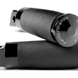 Load image into Gallery viewer, Performance Machine Footpegs Contour Passenger - Black Ano - Main Product View