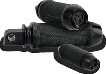Load image into Gallery viewer, Performance Machine Footpegs Elite - Black Ano - Side View