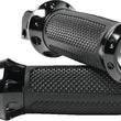 Load image into Gallery viewer, Performance Machine Footpegs Overdrive Passenger - Black Ano - Main Product View