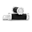 Load image into Gallery viewer, Performance Machine Footpegs Overdrive Rider - Chrome - Side View