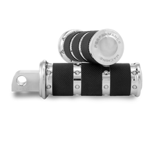 Load image into Gallery viewer, Performance Machine Footpegs XLS - Chrome - Main Product View