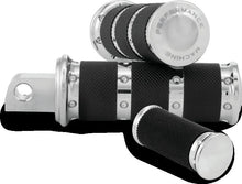 Load image into Gallery viewer, Performance Machine Footpegs XLS - Chrome - Side View