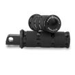 Load image into Gallery viewer, Performance Machine Footpegs XLS Passenger - Black Ano - Main Product View