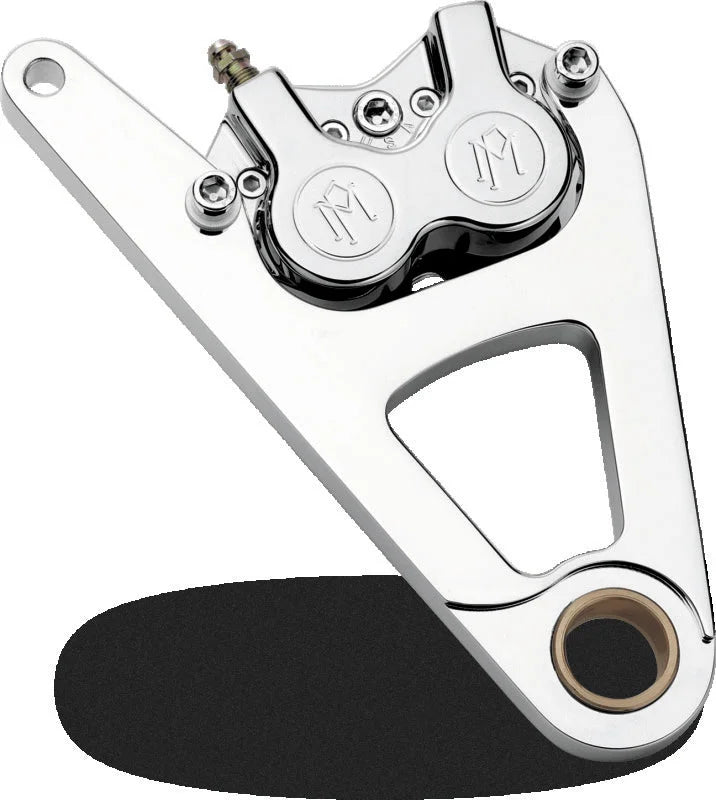 Performance Machine Front Single Brake Chrome - Chrome - Side View