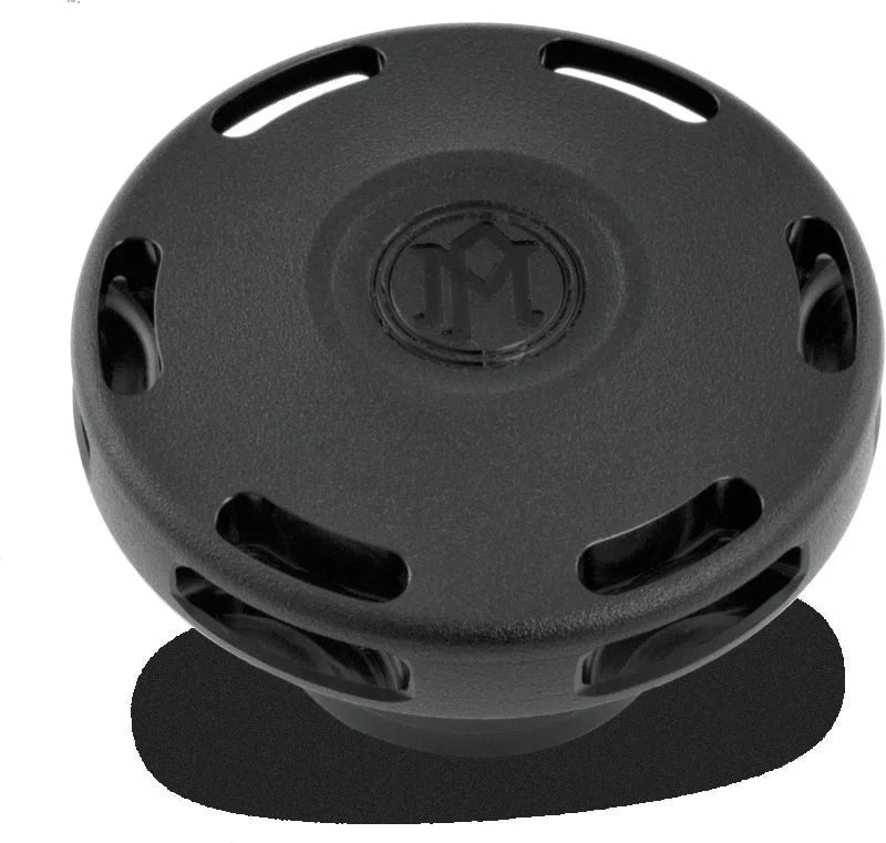 Performance Machine  Fuel Cap/ Apex - Black Ops - Side View