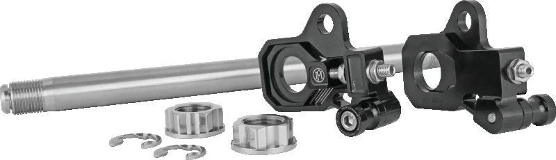 Performance Machine HD Touring Axle Adj Kit - Black Ano - Additional View 5