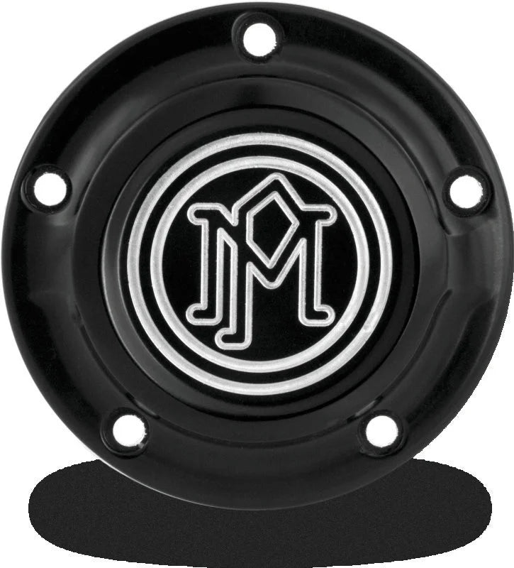 Performance Machine Ignition Cover Scallop - Contrast Cut - Side View