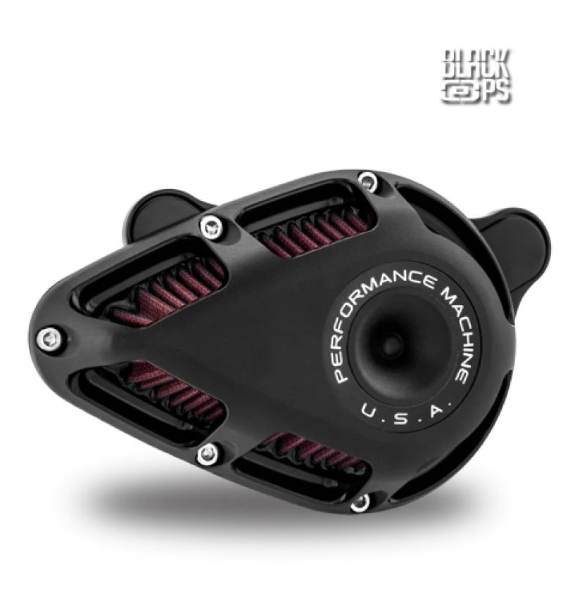 Performance Machine Jet Air Cleaner - Black Ops - Main Product View