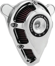 Load image into Gallery viewer, Performance Machine Jet Air Cleaner - Chrome - Main Product View