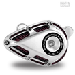 Load image into Gallery viewer, Performance Machine Jet Air Cleaner - Chrome - Side View
