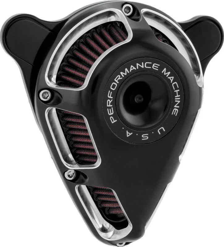Performance Machine  Jet Air Cleaner - Contrast Cut - Side View