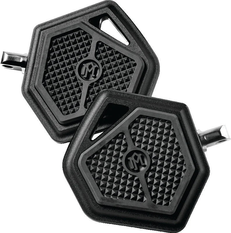 Performance Machine Mini Floorboards Passenger Superlight - Black Ops - Main Product View