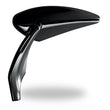 Load image into Gallery viewer, Performance Machine  Mirror Assy Left Torque - Black Ano - Side View