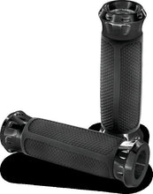 Load image into Gallery viewer, Performance Machine Overdrive Grip Set  - Black Ano - Side View