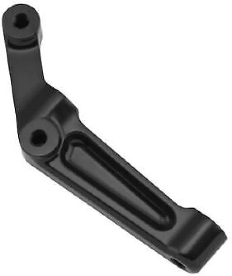 Performance Machine Radial Caliper Bracket Right  - Black Ano - Side View