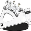 Load image into Gallery viewer, Performance Machine Rear Brake -125x4R x 11.5 Disc - Chrome - Side View