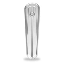 Load image into Gallery viewer, Performance Machine  Scallop Dash Insert - Chrome - Side View