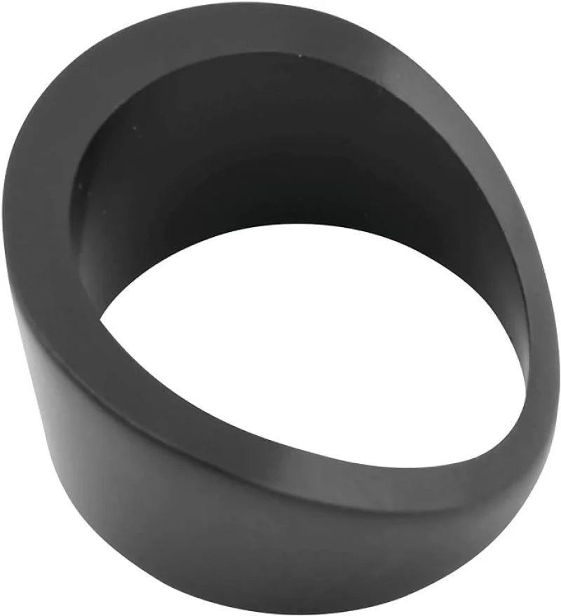 Performance Machine Spacer Left/Right M/Cyl Chubby - Black Ano - Side View