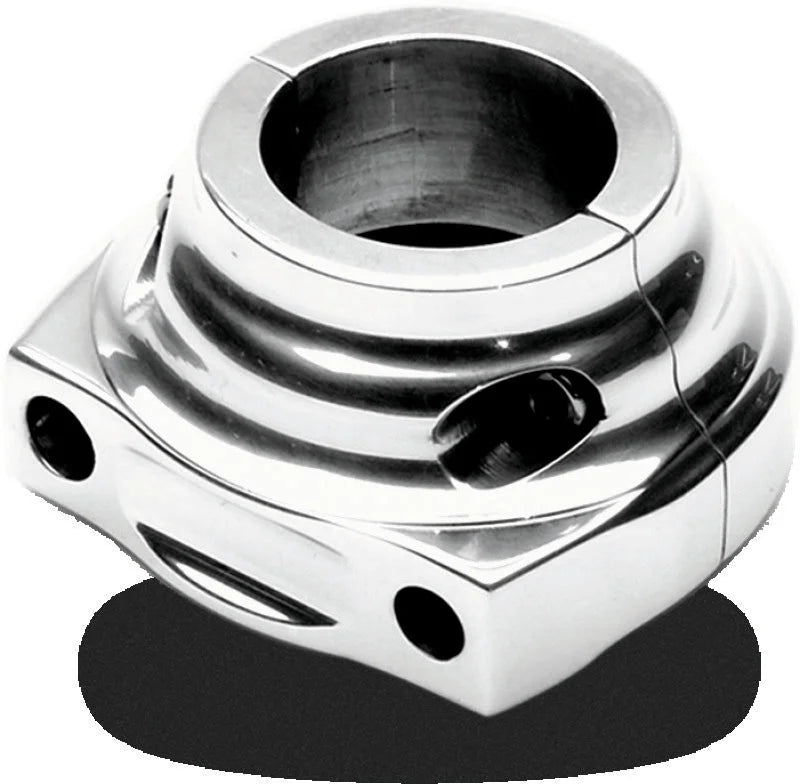 Performance Machine Throttle Housing Assy - Chrome - Side View