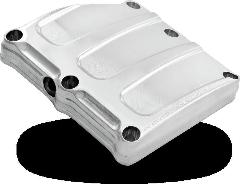 Performance Machine Trans Cover Scallop - Chrome - Main Product View