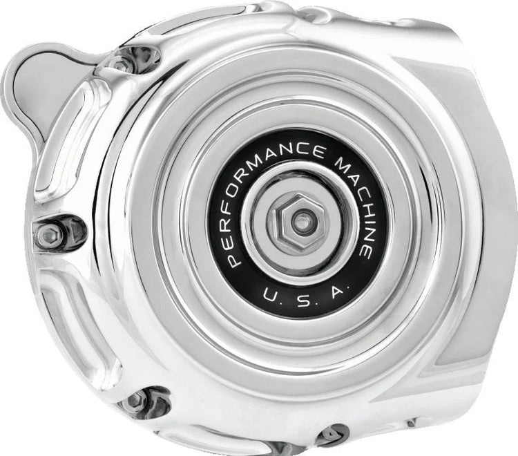 Performance Machine Vintage Air Cleaner - Chrome - Main Product View