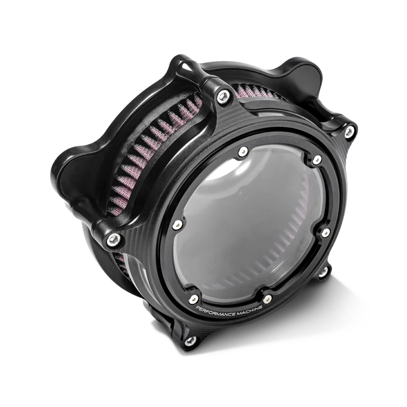 Performance Machine Vision Air Cleaner (W/ Bezel) - Black Ops - Main Product View