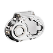 Load image into Gallery viewer, Performance Machine  Vision Clutch Cover W/Bezel - Chrome - Main Product View