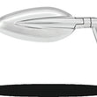 Load image into Gallery viewer, Performance Machine Vision Mirror Assembly Blade - Chrome - Side View