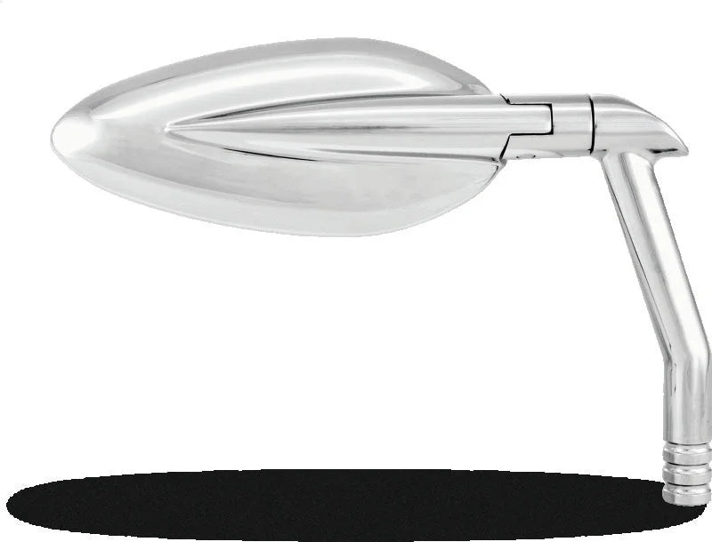 Performance Machine Vision Mirror Assembly Blade - Chrome - Side View