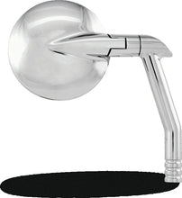 Load image into Gallery viewer, Performance Machine  Vision Mirror Round - Chrome - Side View