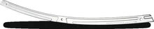 Load image into Gallery viewer, Performance Machine Windscreen Trim Assy Scallop - Chrome - Side View
