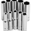 Load image into Gallery viewer, Performance Tool 10PC 1/4" DR 6PT MET DW SKT SET W36400