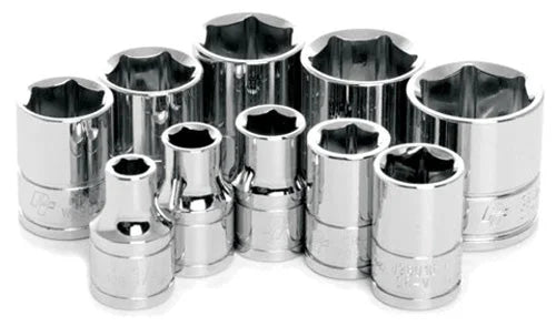 Performance Tool 10PC 3/8" DR SAE SOCKET SET W38002