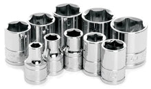 Load image into Gallery viewer, Performance Tool 10PC 3/8" DR SAE SOCKET SET W38002
