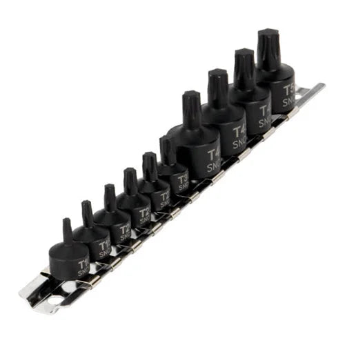 Performance Tool 10PC IMPACT STAR BIT SKT SET W38961