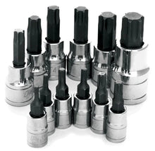 Load image into Gallery viewer, Performance Tool 12PC STAR BIT SOCKET SET W38802