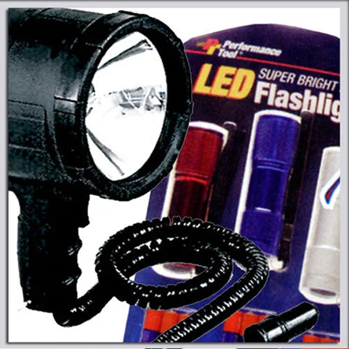 Performance Tool 2-N-1 LED LIGHT & LASER W2380 - Side View