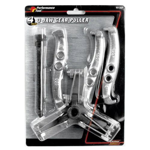 Performance Tool 4" HEAVY-DUTY 3-JAW GEAR PULLER W136P - Main Product View