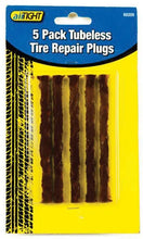 Load image into Gallery viewer, Performance Tool 5 PACK,TUBELESS TIRE REP PLG 60209