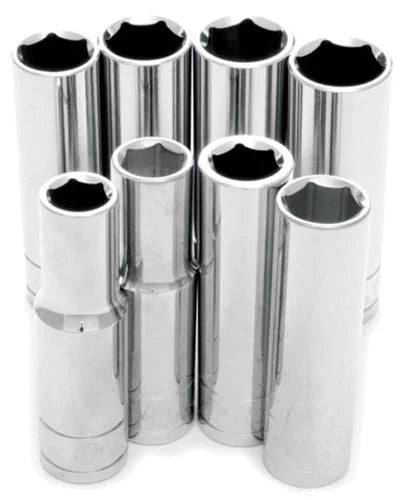 Performance Tool 8PC 1/2" DR MET DW SOCKET SET W32400